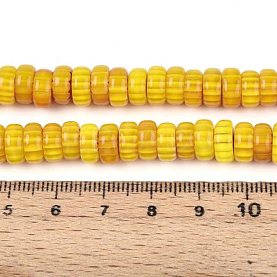Handmade Millefiori Glass Beads Strands X-LAMP-T021-27B-01-1
