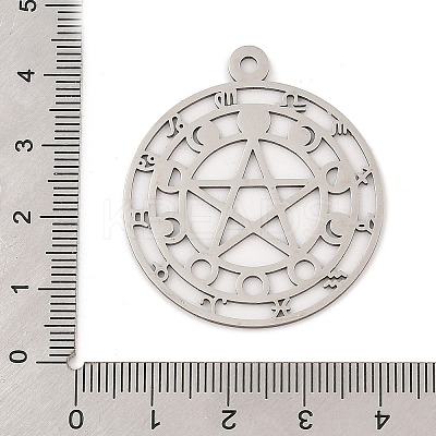 201 Stainless Steel Pendants LS-STAS-Z109-02P-1-1