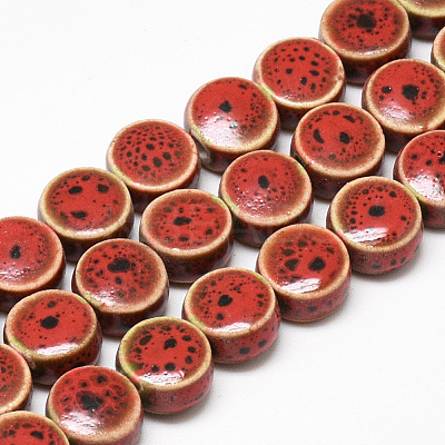 Handmade Porcelain Beads PORC-S496-A-12mm-1