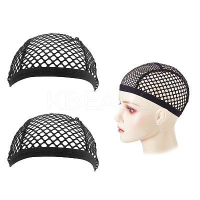 3Pcs Nylon Elastic Wig Caps DIY-DC0004-13-1