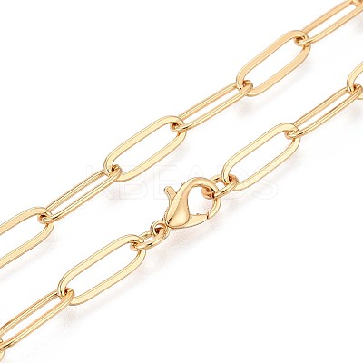 Brass Paperclip Chains MAK-S072-13A-G-1