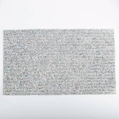 Glitter Resin Hotfix Rhinestone(Hot Melt Adhesive On The Back) DIY-GL0001-02-1