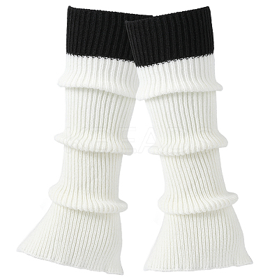 Acrylic Fibers Socks for Women AJEW-WH20060-48D-1