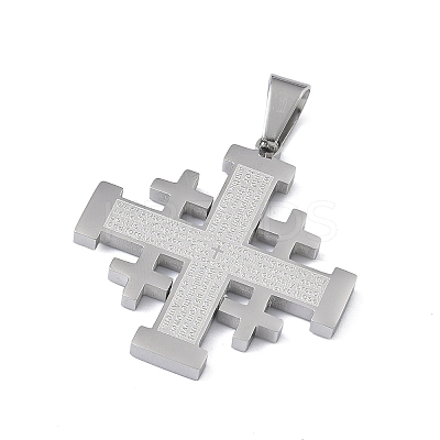 304 Stainless Steel Pendants STAS-C170-08C-P-1