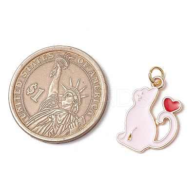Alloy Enamel Pendants PALLOY-JF03562-1