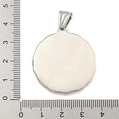316 Surgical Stainless Steel Pendants STAS-E212-80AS-1