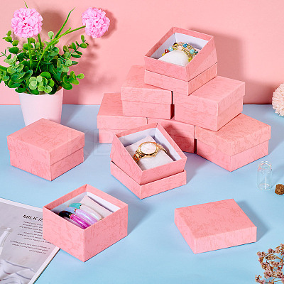 Rectangle Paper Jewelry Gift Boxes CON-TAC0010-91D-1