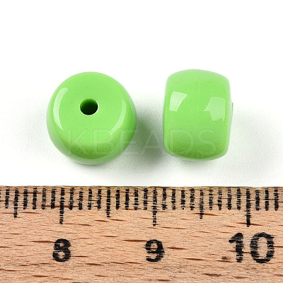 Opaque Acrylic Beads SACR-T017-35D-1