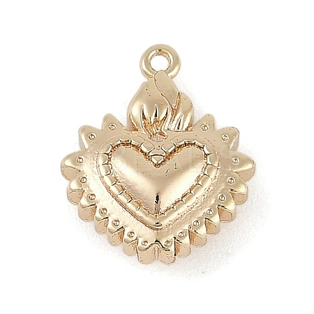 Brass Pendants KK-Z075-08G-1