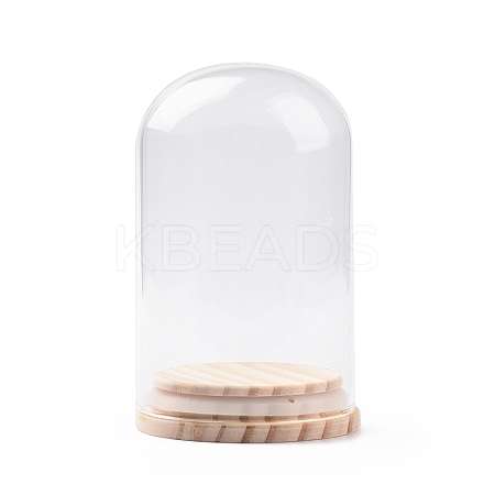 Glass Dome Cover DJEW-E009-01-1