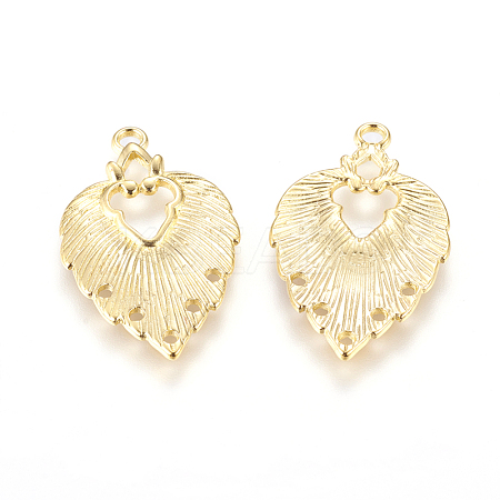 Tibetan Style Alloy Chandelier Components Links TIBE-A4013-G-FF-1