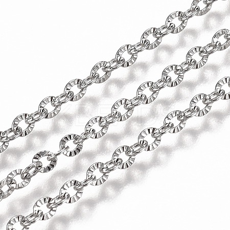 304 Stainless Steel Cable Chains CHS-A006-02B-P-1
