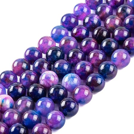 Natural Malaysia Jade Beads Strands X-G-A146-8mm-C10-1