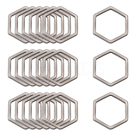 Non-Tarnish 304 Stainless Steel Linking Ring LS-X-STAS-S079-26A-1