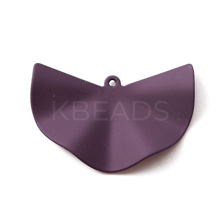Spray Painted Zinc Alloy Pendants FIND-WH0108-76B-1