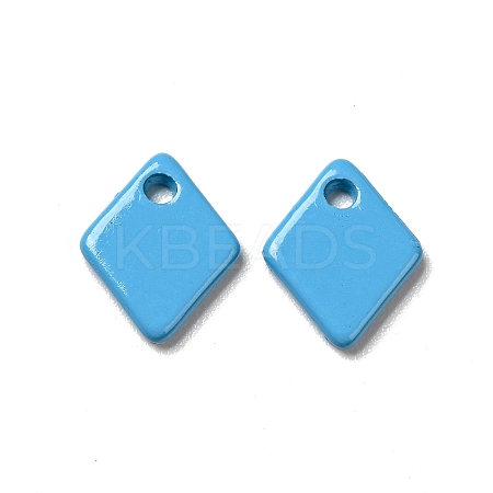 Spray Painted 201 Stainless Steel Charms STAS-G304-18A-1