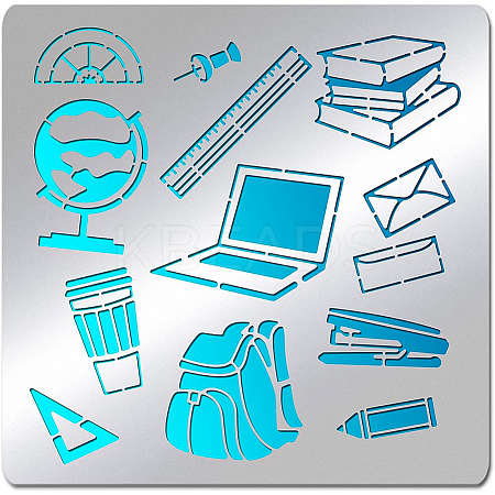 Stainless Steel Cutting Dies Stencils DIY-WH0279-104-1