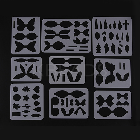 Plastic Cutting Stencils Making Templates DIY-D025-G01-1