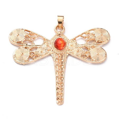 Alloy Big Pendants PALLOY-E514-07G-1