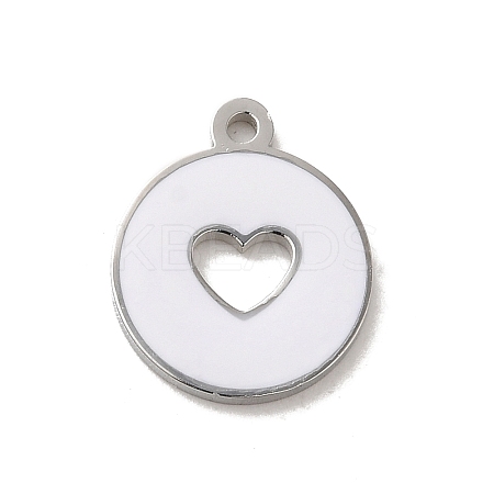 304 Stainless Steel Enamel Charms STAS-B074-03P-02-1