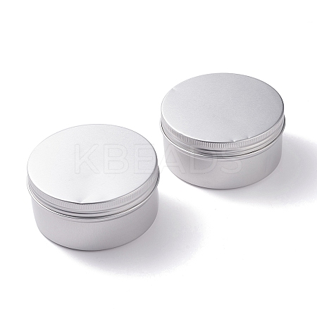 (Defective Closeout Sale Border damaged)Aluminum Screw Cream Jar LS-CON-XCP0001-71-1