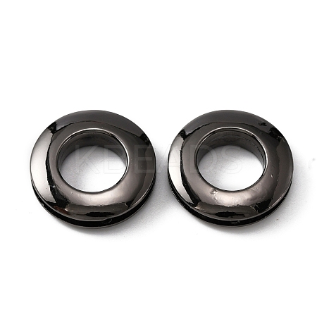 Alloy Grommet Eyelet Findings FIND-WH0145-25B-B-1