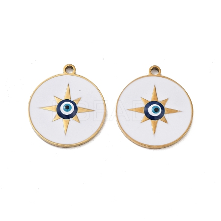 Ion Plating(IP) 316 Surgical Stainless Steel Pendants STAS-U014-58D-02-1