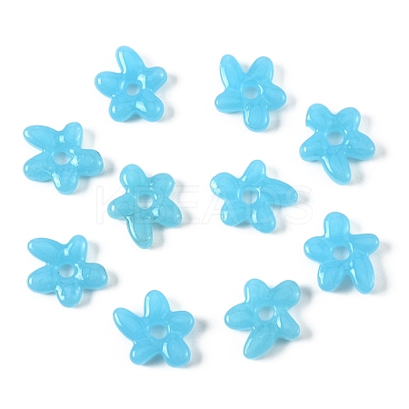 10Pcs Handmade Lampwork Beads LAMP-YW0001-76H-1