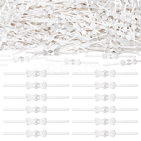 200Pcs Iron Bowknot Buckles IFIN-TA0001-72S-1