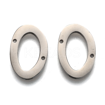 Non-Tarnish 304 Stainless Steel Links Connectors STAS-Y006-60P-O-1