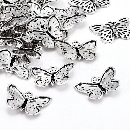 Tibetan Style Alloy Pendants TIBEP-12742-S-FF-1
