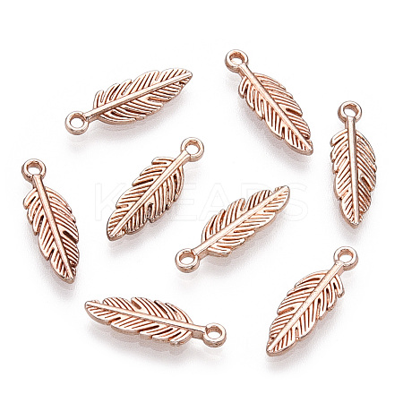 Alloy Pendants TIBEP-S317-10RG-RS-1