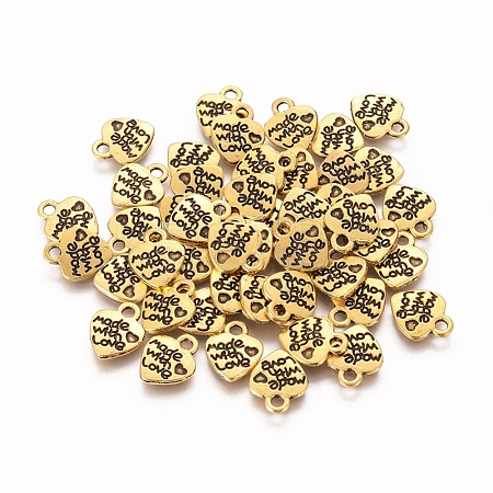 Tibetan Style Alloy Charms GLF0004Y-1