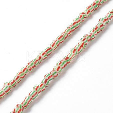 Handmade Lampwork Beads Strands BLOW-K001-01A-04-1