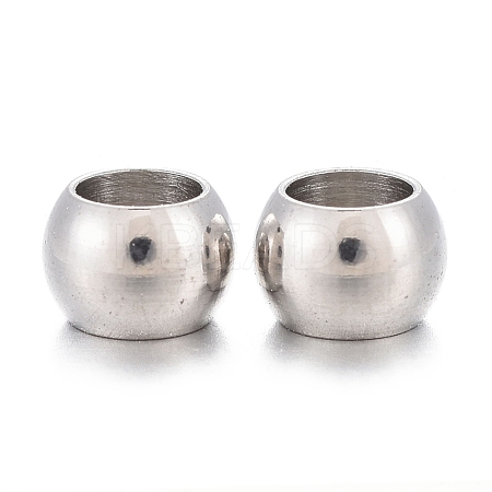Tarnish Resistant 201 Stainless Steel Beads STAS-F259-002P-1