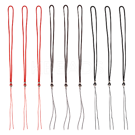 24Pcs 3 Colors Cotton Cord Braided Necklace Making FIND-TA0003-30-1
