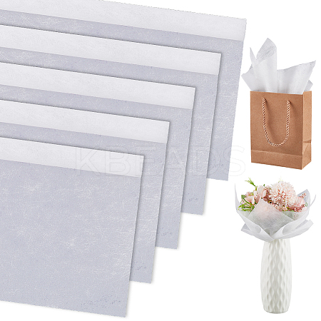 Milk Cotton Bouquet Wrapping Craft Paper DIY-WH20007-28A-1