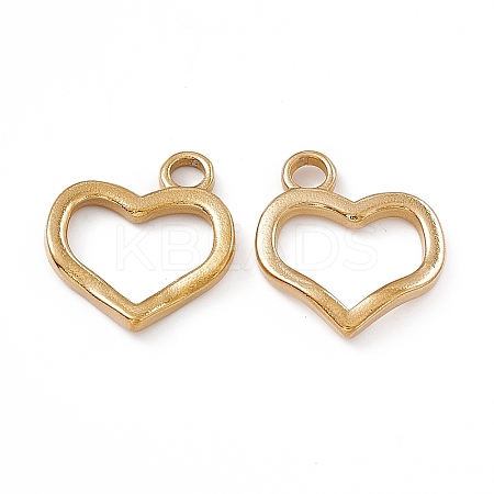 Ion Plating(IP) 304 Stainless Steel Pendants STAS-B031-14G-1