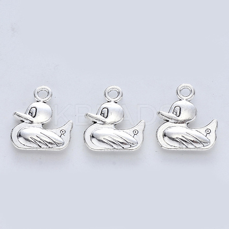Tibetan Style Alloy Pendants TIBE-R316-035AS-RS-1