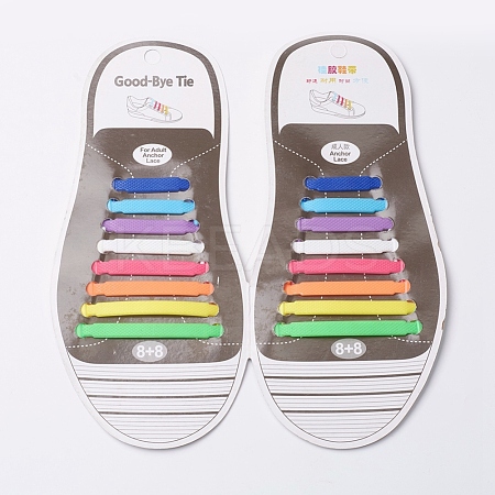 Good Bye Tie Shoelaces AJEW-WH0021-81B-1