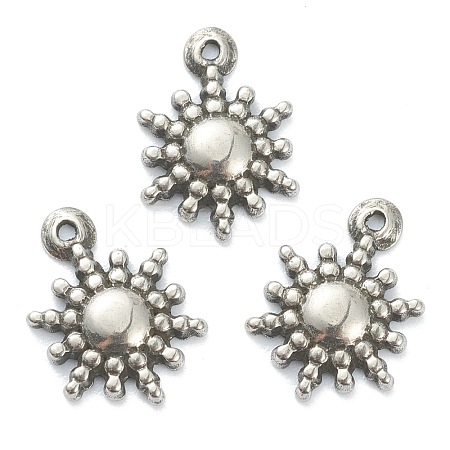 Non-Tarnish 304 Stainless Steel Pendants STAS-P279-18B-P-1