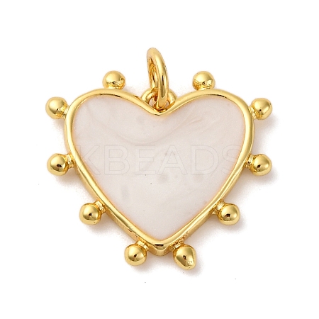 Brass Enamel Pendants X-KK-I276-20G-1