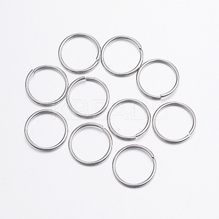 Tarnish Resistant 304 Stainless Steel Open Jump Rings LS-X-STAS-P151-05-1