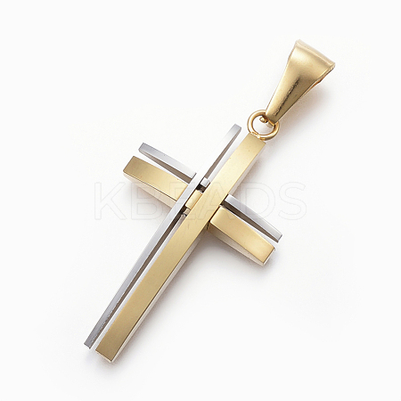 304 Stainless Steel Pendants STAS-H360-06GP-1