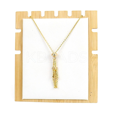 Stainless Steel Macrame Pouch Braided Gemstone Holder Pendant Necklace Making PW-WG22781-04-1