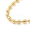 304 Stainless Steel Ball Chain Bracelet for Women BJEW-B064-12G-2