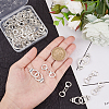 40Pcs 2 Style Tibetan Style Alloy Connector Charms TIBE-SC0001-62-3