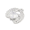 Brass Micro Pave Cubic Zirconia Charms LS-ZIRC-P122-01B-P01-2