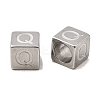 304 Stainless Steel European Beads STAS-D382-02Q-P-1