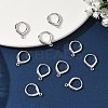 SHEGRACE Brass Hoop Earrings Findings XGR0158P-94P-4